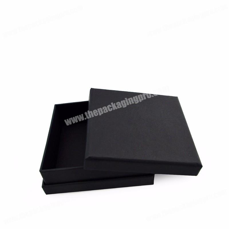 Customize Logo Matte Black Hard Paper Packaging Lidoff Luxury Fancy Paper Gift Box Packing