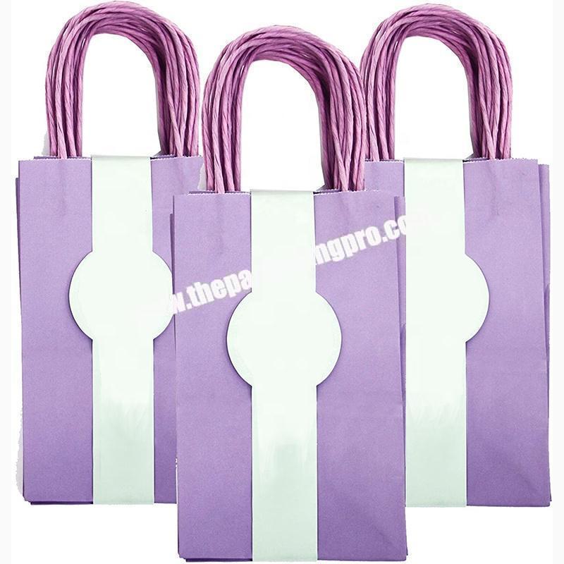 Customize Logo Printed Handled Luxury Large Shopping Coated Paper Bags Gift Clothing Packaging Paperbag
