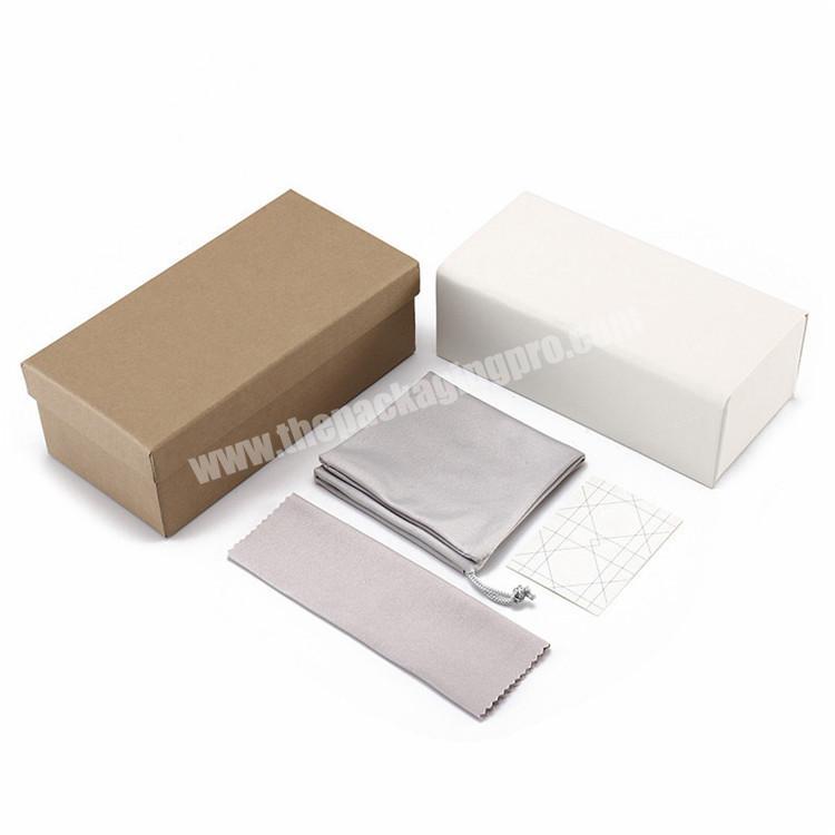 Customize Luxury Packaging Square Gift Box High End Packaging Box Glasses Paper Packaging