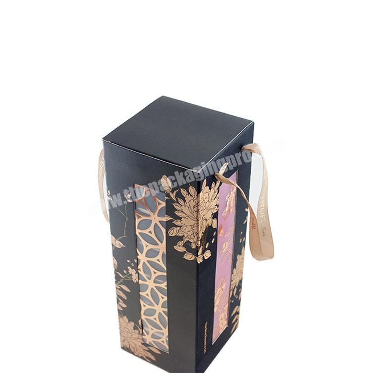 Customize Moon Cake Paper Box Holder Bakery Boxes with Bag High Quality Materials