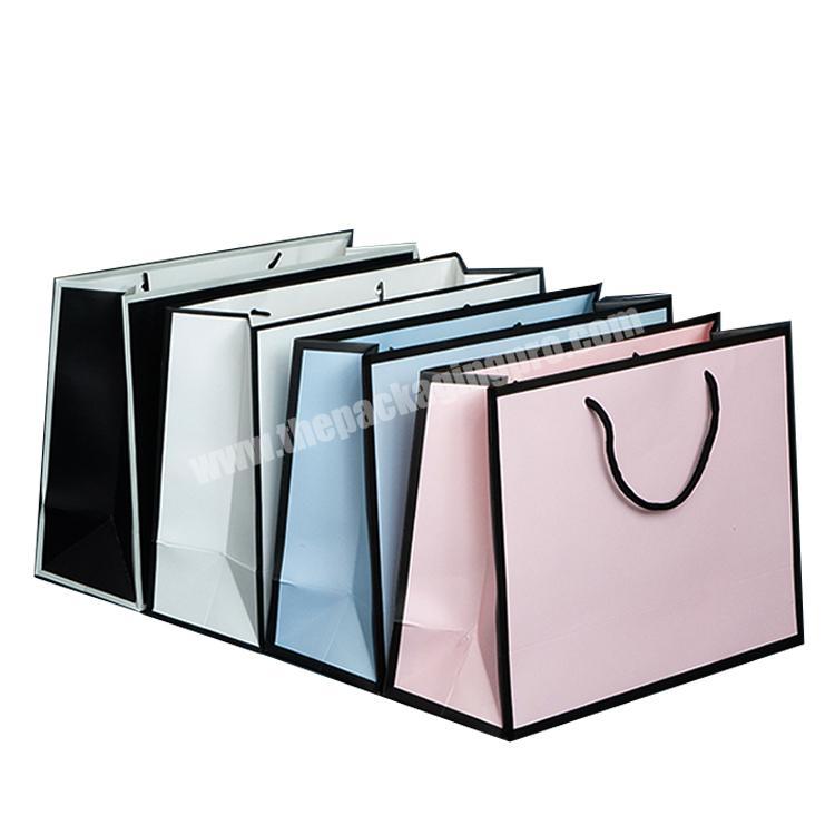 customize paper bags packaging bag for clothing gift bag custom logo