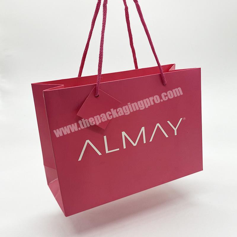 Customize Paper Shopping Bags Luxury Paper Bags  With Logo Print