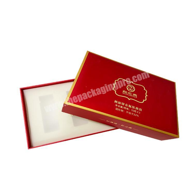 Customize Printing Bird'S- Nest Packaging Paper Box Gift Box With Sponge Insert
