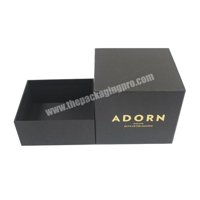 Customize Quality Soft Touch Jewelry Box Paper Packaging Box With Bowknot, Wholesale Ring Display Boxes In China