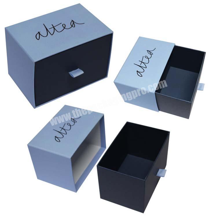 customized beautiful foldable recycled packaging printing paper box