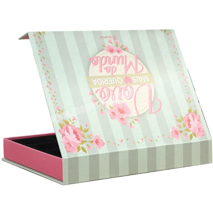Customized Book Type Paper Box, Magnetic Paper Gift Box for Retail Store Selling