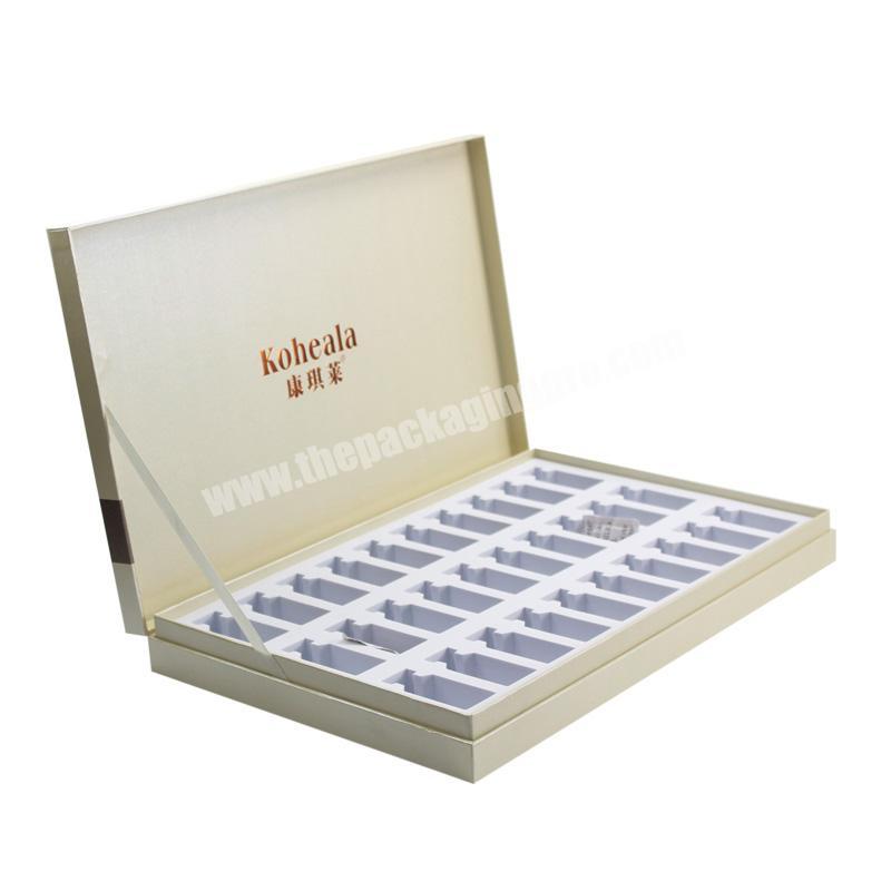 Customized Branded Gift Box Makeup Made In China Hinge Low Price