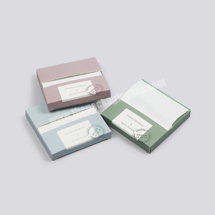 Customized candy color self-adhensive memo pad sticky notes cute paper note