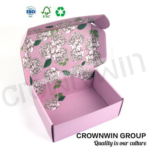 Customized Cardboard Die Cut Shipping Box CorwnWin Packaging