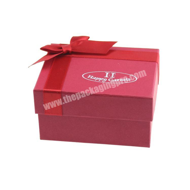 Customized Cardboard Jewelry Set Box With Low Price