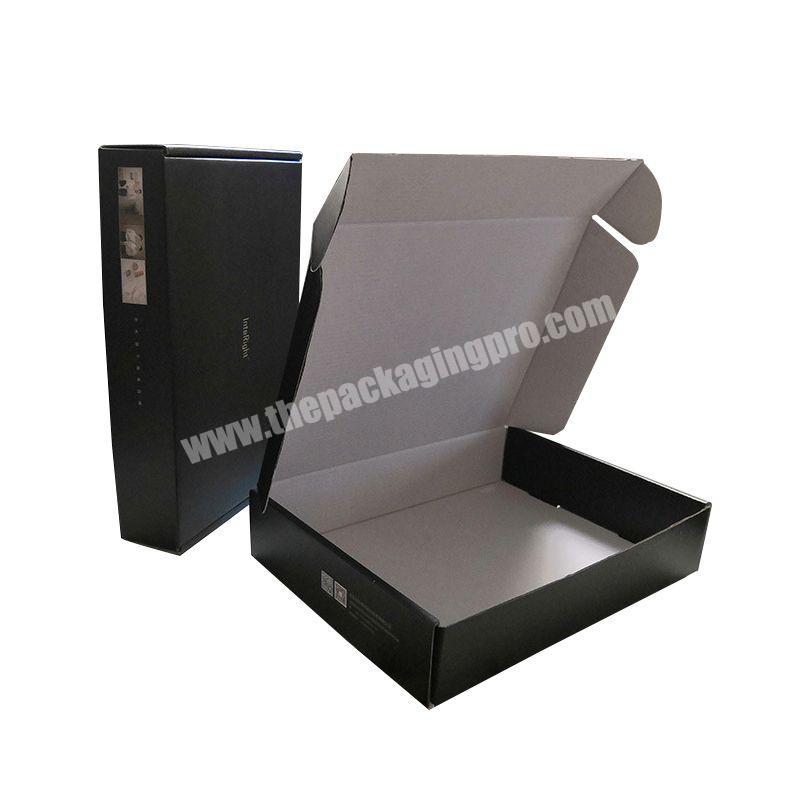 Customized Colored 300 GSM Art Corrugated Paper Box Packaging For Shirts