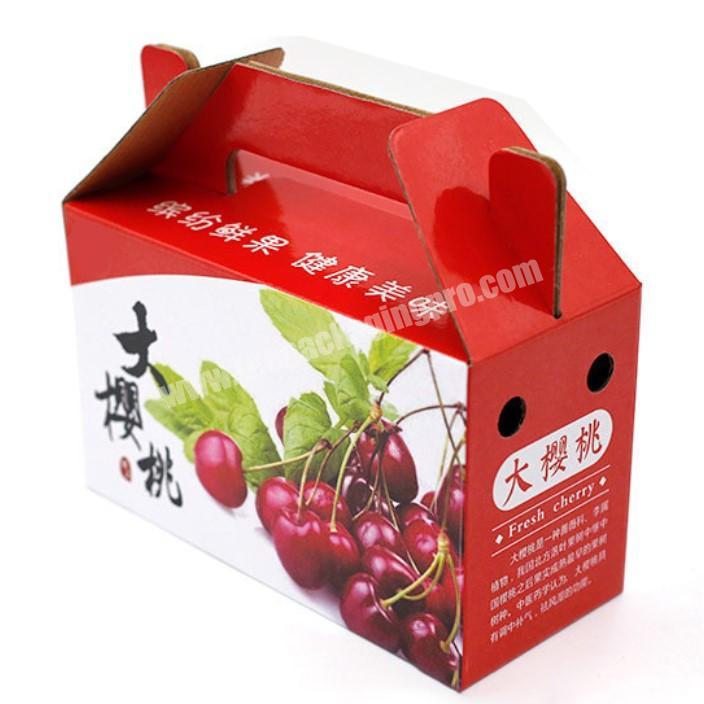 customized corrugated carton box for food & beverage paper boxes packaging