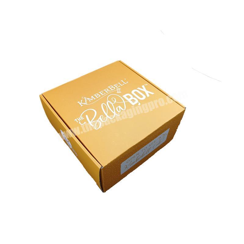 Customized Corrugated Carton Box With Easy Tear Tape