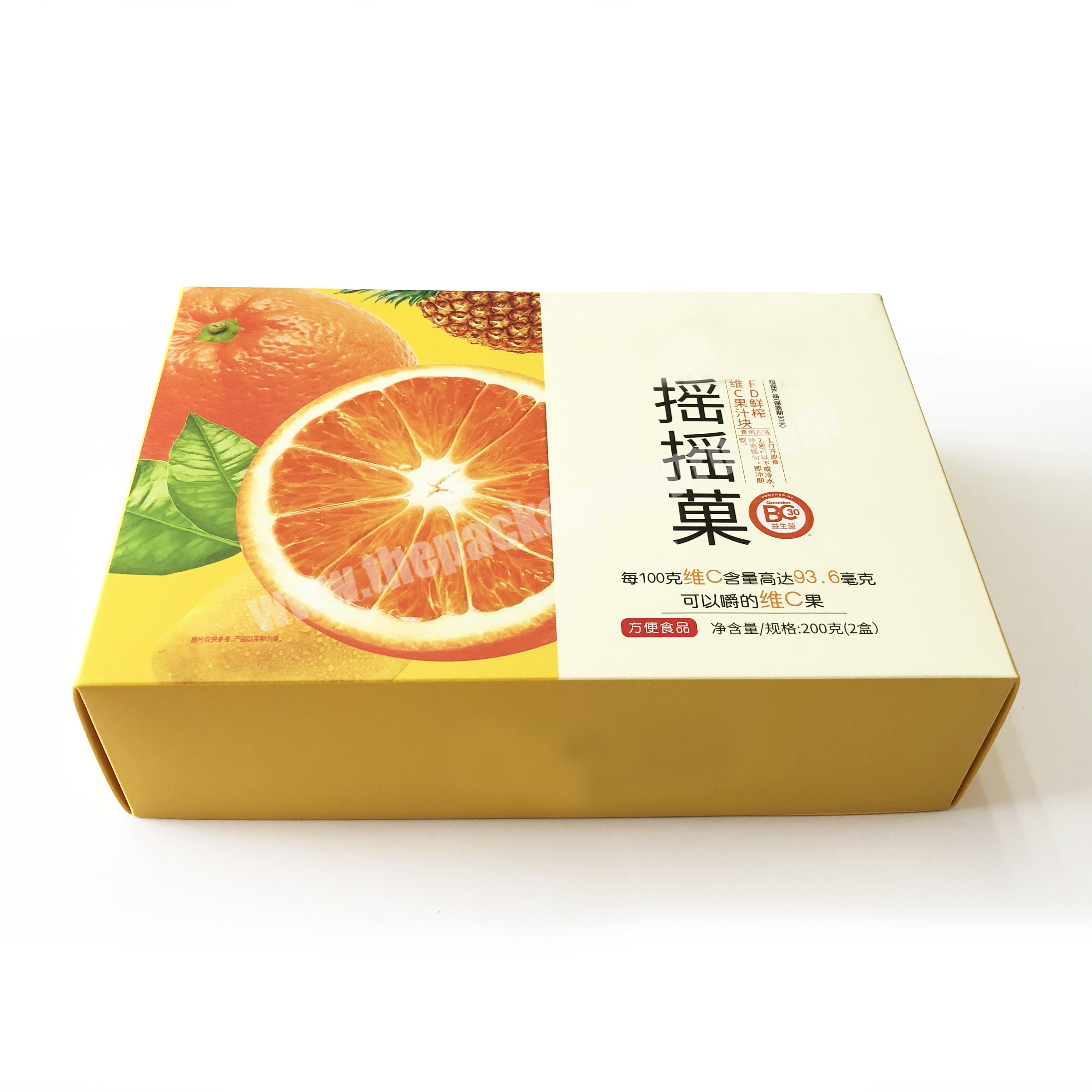 Customized  Corrugated Floding Full color packaging box with spot uv logo