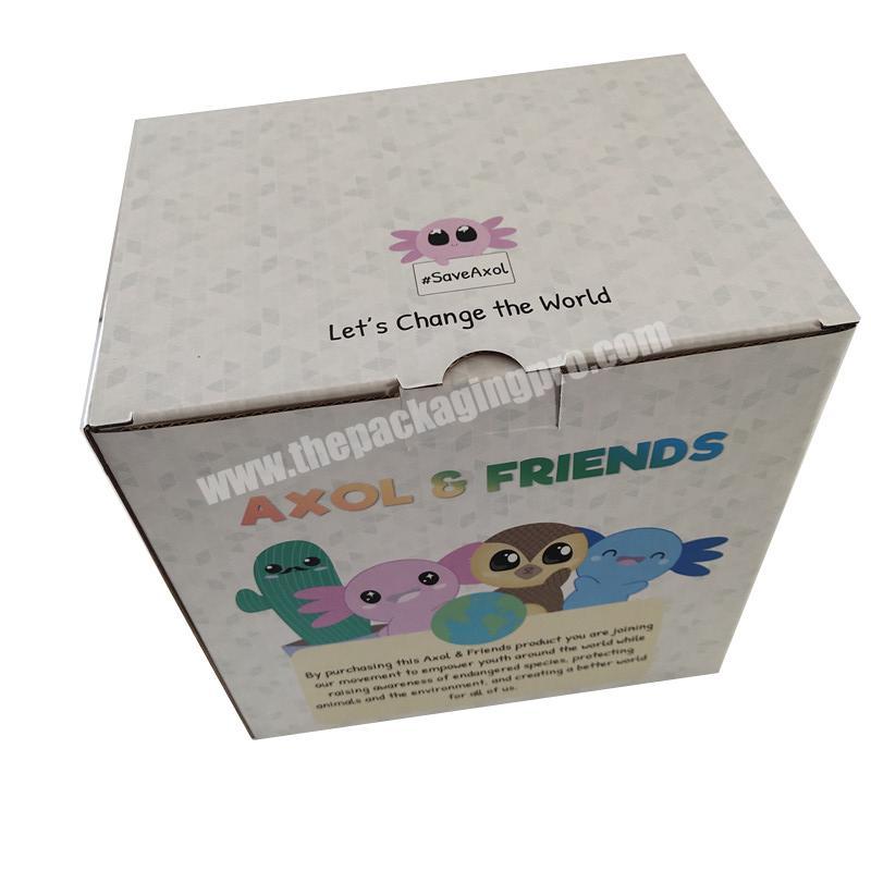 Customized Corrugated Packaging Box For Children Products House Packaging Carton