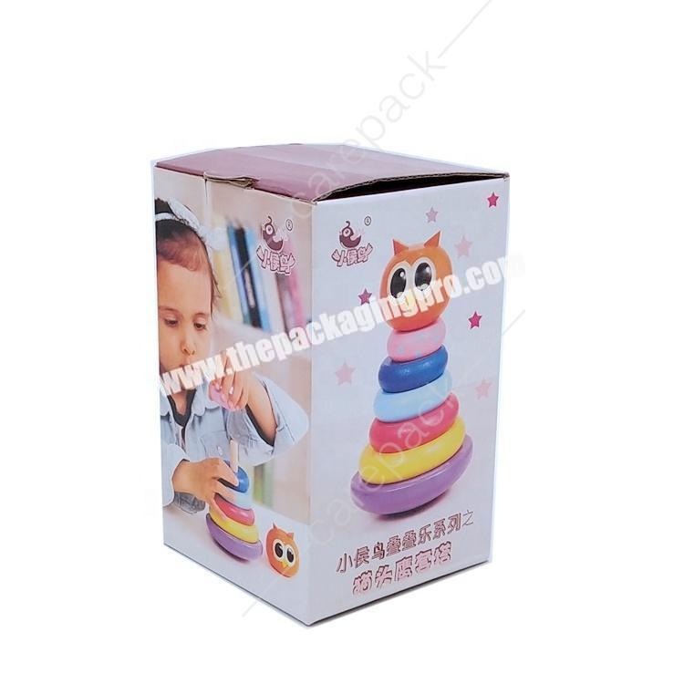 Customized Corrugated Paper Unicorn Toy Box Courier Box for Toy Parts
