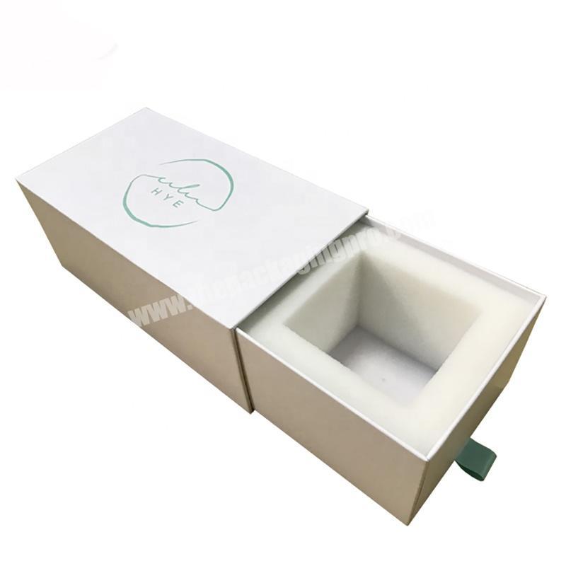 Customized cosmetic packing decorative small paper box with logo printing