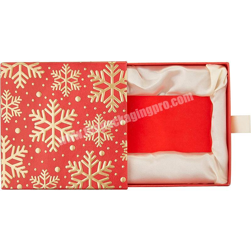 Customized Design Birthday red  Paper Packaging Gift Box