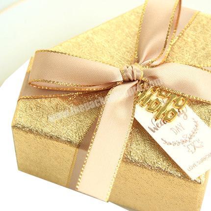 Customized diamond shape glitter candy chocolate Packaging  box for wedding