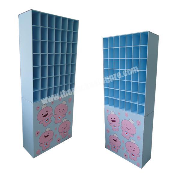 Customized Eco-Friendly Reusable Corrugated Wholesale Cosmetic Display Boxes