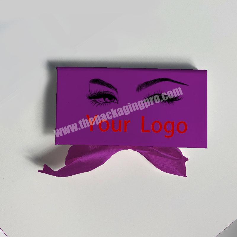Customized Eyelash Packaging Box With Logo