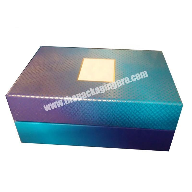 Customized fashion paper cardboard gift box