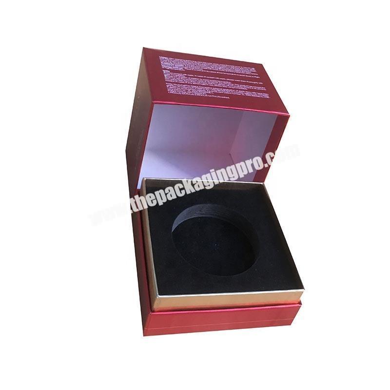 Customized Floding Paper Box With Ribbon Creatvice Box Soft Toucing Paper box