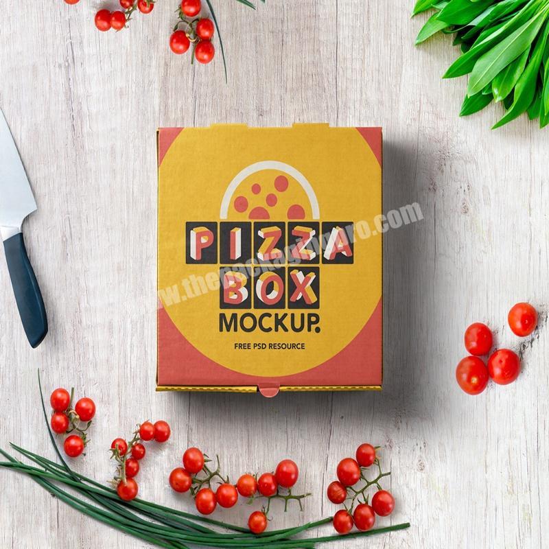 Customized Food Grade Paper Packaging nice pizza Box