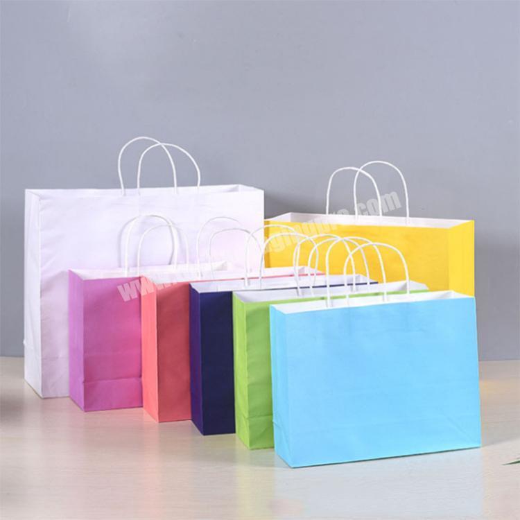 customized gift bag and gift box kraft little bags paper bags with your own logo