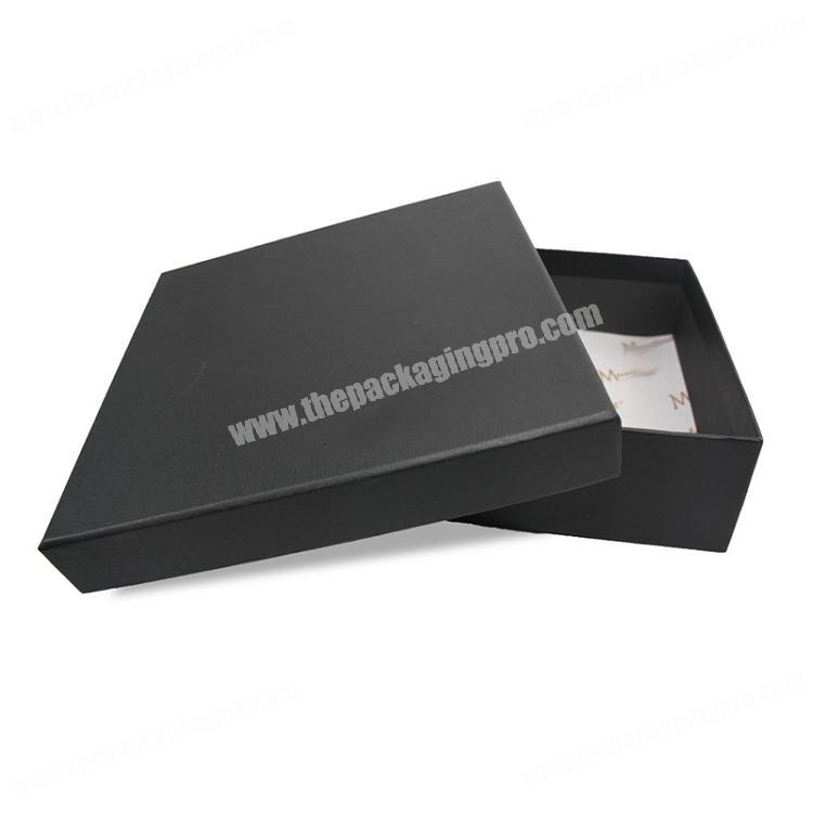 Customized  Hard Cardboard Paper Lid and Base  Gift Box Packaging