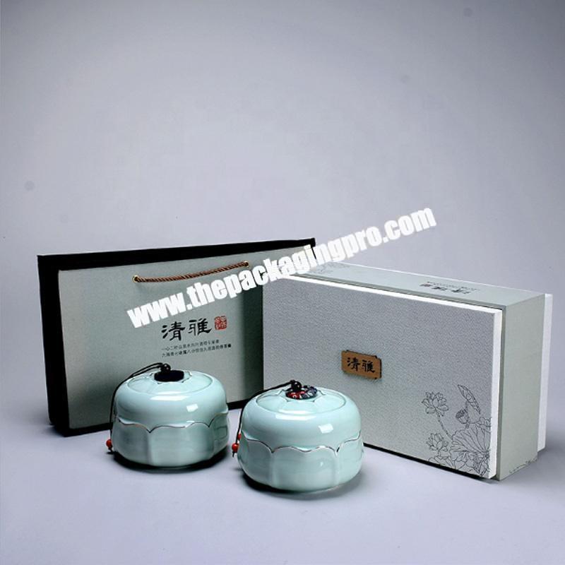 Customized Hard Paper Box Rigid Tea Candle Packaging Gift Box