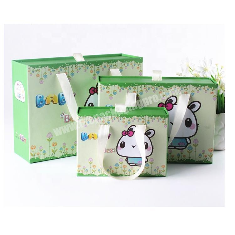 Customized High Quality Baby Clothes Drawer Paper Gift Box,Clothing Packaging Boxes For Garments With Logo