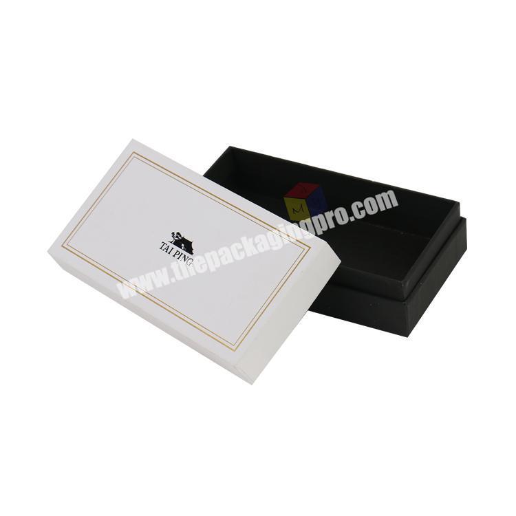 customized high quality cardboard packaging bow tie box
