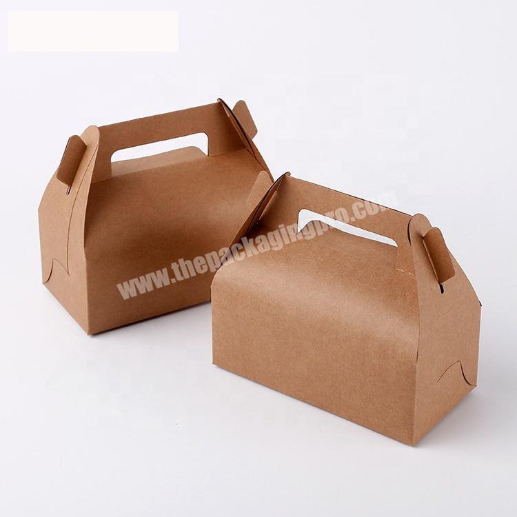 Customized Kraft Paper Food Container Cardboard Food Delivery Boxes