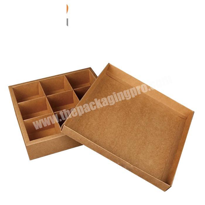 Customized Kraft Paper Mooncake Packaging Boxes Chocolate box