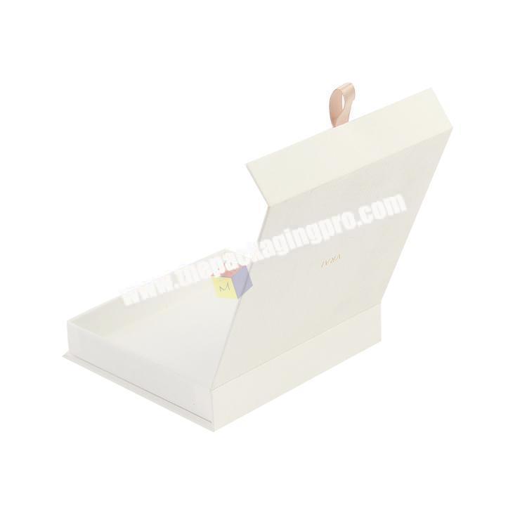 customized logo flip-open paper boxes bracelet packaging