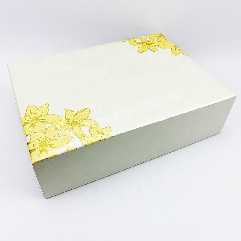 Customized Logo Gold Stamping Recyclable Fancy Paper Carton Cosmetic Paper Packaging Box With Plastic Tray