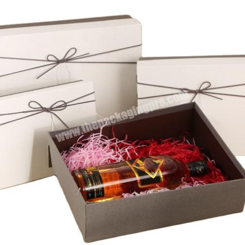 customized logo luxury gift box packaging flower gift box