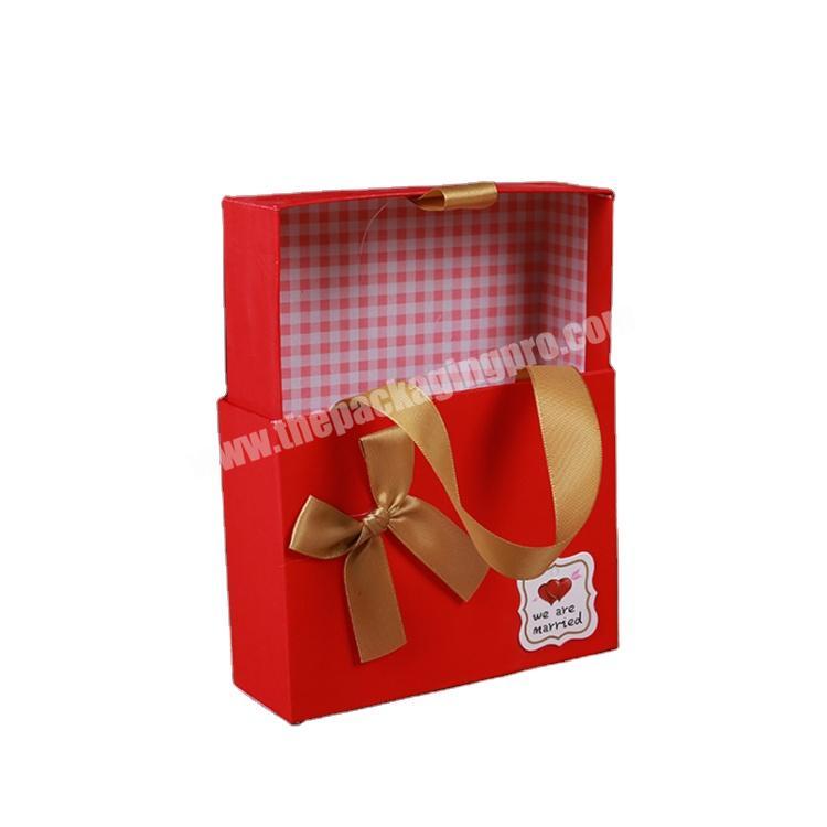 customized logo paper gift box chocolate paper gift box