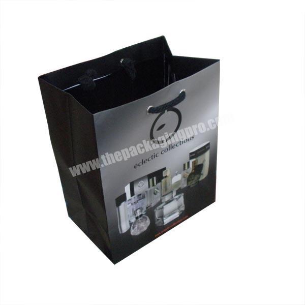 customized logo Paper shopping bag with handle