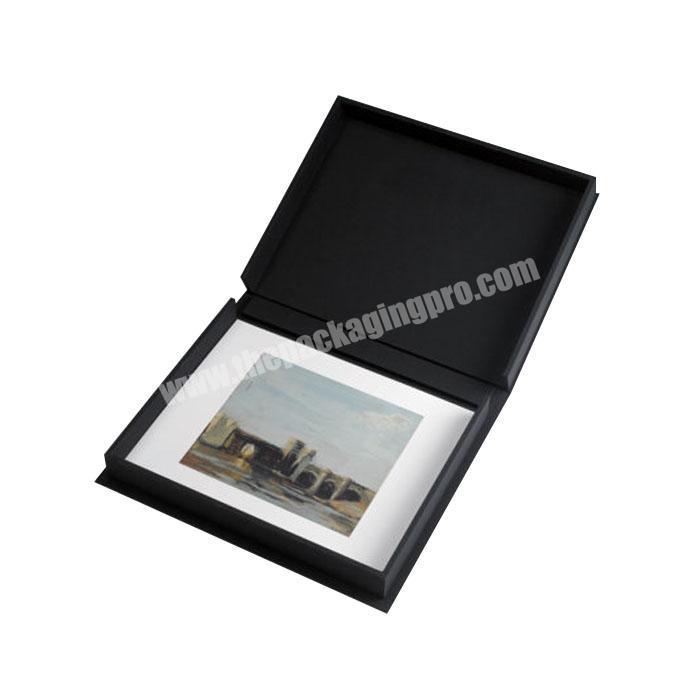 Customized  Luxury Cardboard Photography picture packaging Boxes