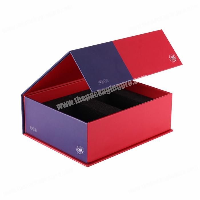 Source Luxury Purple Box For Perfume with Custom Gold Stamping Perfume Box  Packaging on m.