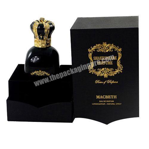 Customized Luxury Perfume Cosmetics Rigid Paper Cardboard  Paper Packaging Box