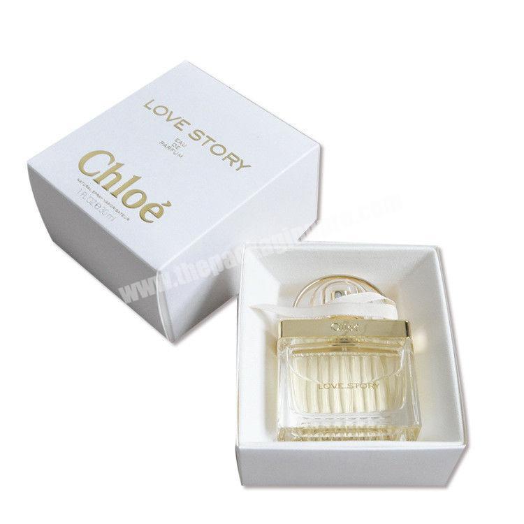 Supplier Customized Luxury Perfume Cosmetics Rigid Paper Cardboard  Paper Packaging Box