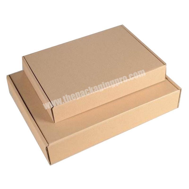 Customized Manufacturer corrugated box for clothes lower corrugated box for clothes postal corrugated box in low price