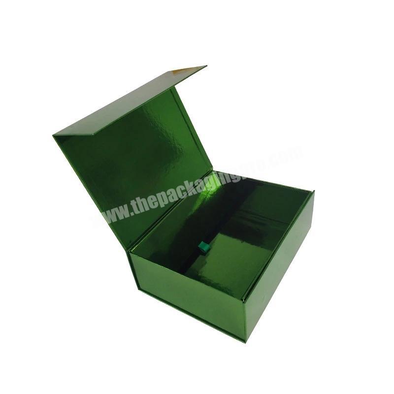 Customized Personality Small Magnetic Flat Folding Gift Box