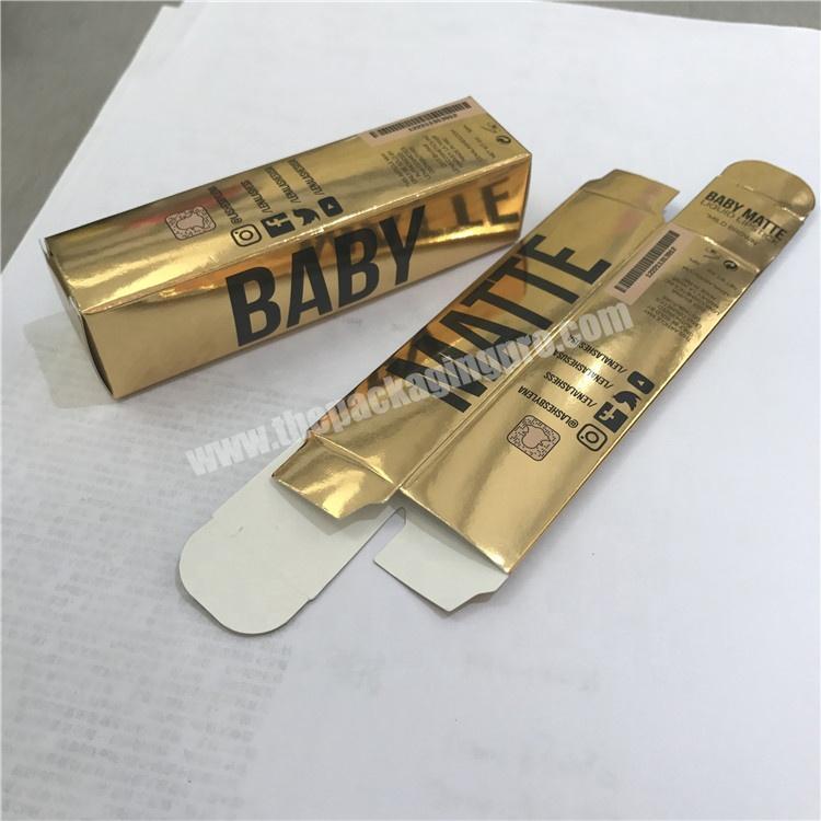Customized printed cosmetics makeup paper box for eyelashes
