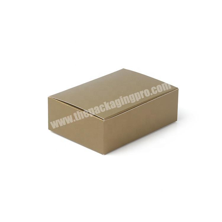 Customized Printed Logo Rectangle Style Cake Candy Chocolate Packaging Paper Box