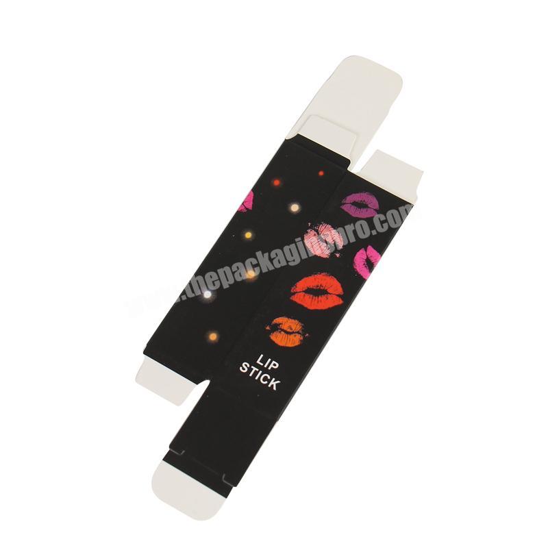 Customized Printed Matt Glossy Lip Balm Lip Stick Packaging Display Box