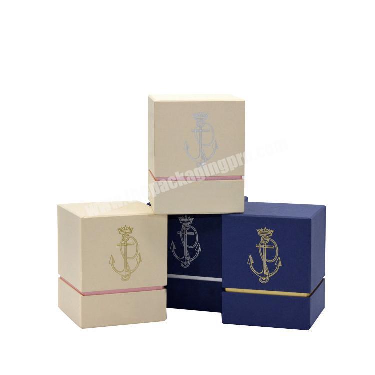Customized Printed Rigid Luxury Gift Packaging Candle Box For Candles